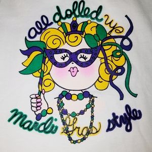 All dolled up t-shirt.